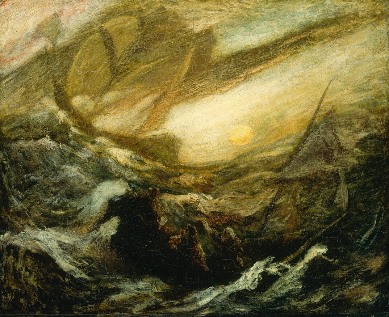 De Vliegende Hollander door Albert Pinkham Ryder