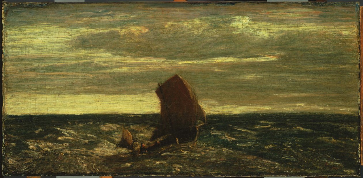 Op weg naar huis door Albert Pinkham Ryder