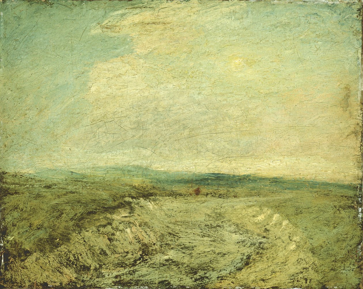 Het Essex Kanaal, ca. 1896 door Albert Pinkham Ryder