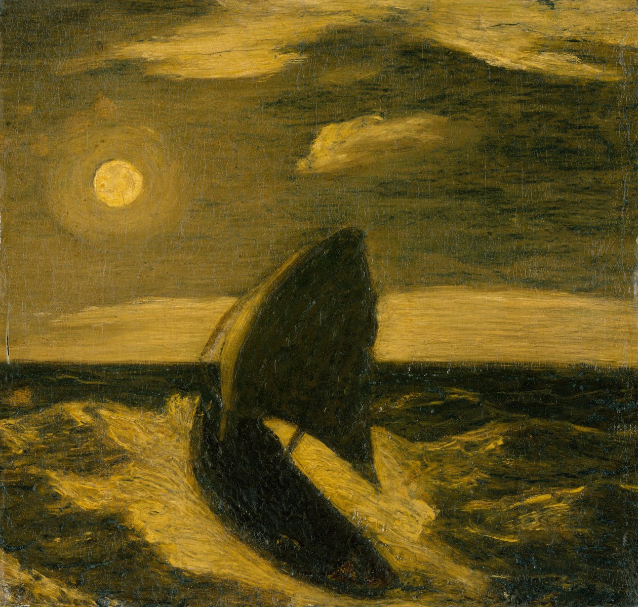 De Arbeiders van de Zee, ca. 1880-85 door Albert Pinkham Ryder