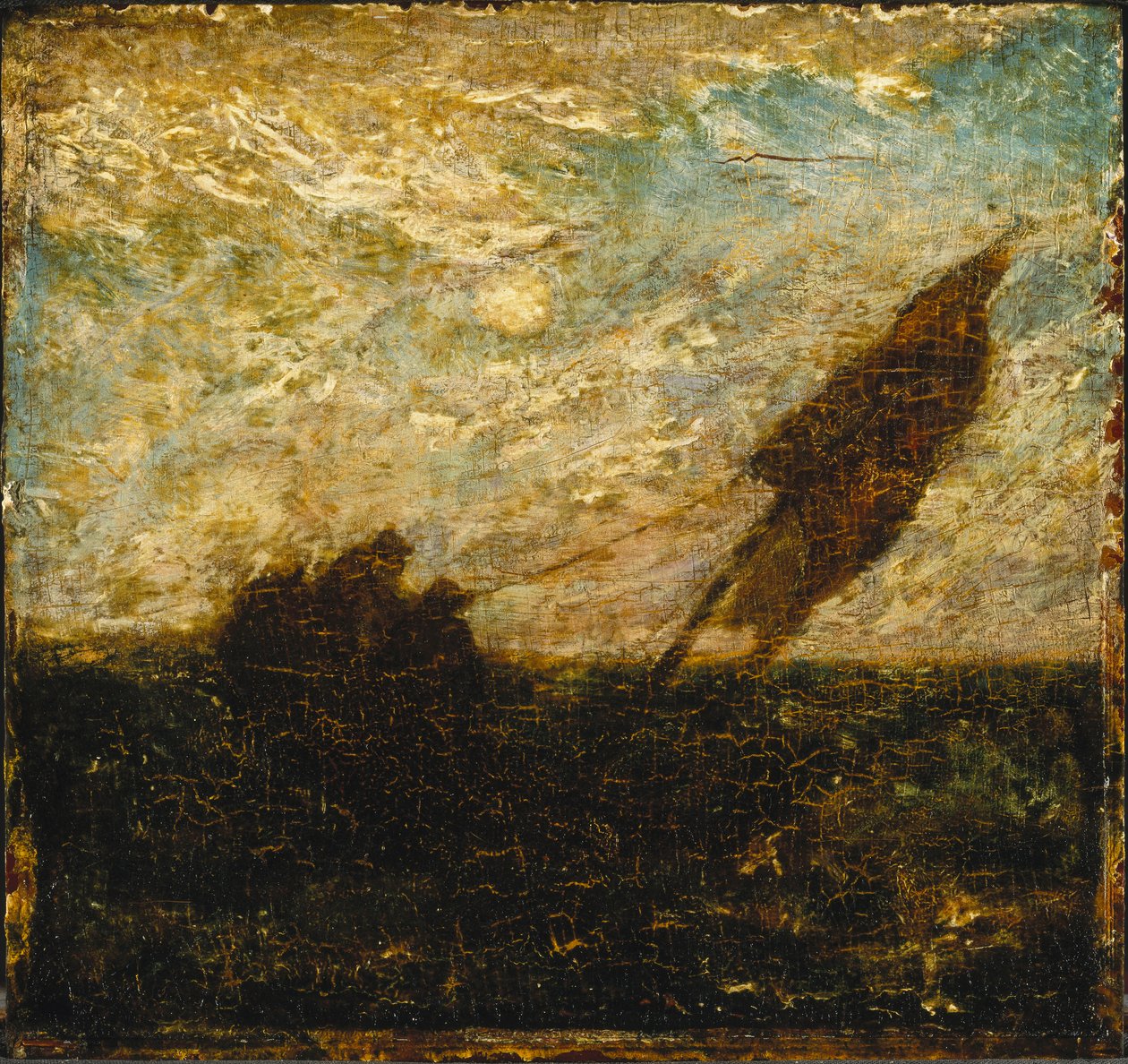 Het Verspillen van Wateren is hun Veld door Albert Pinkham Ryder