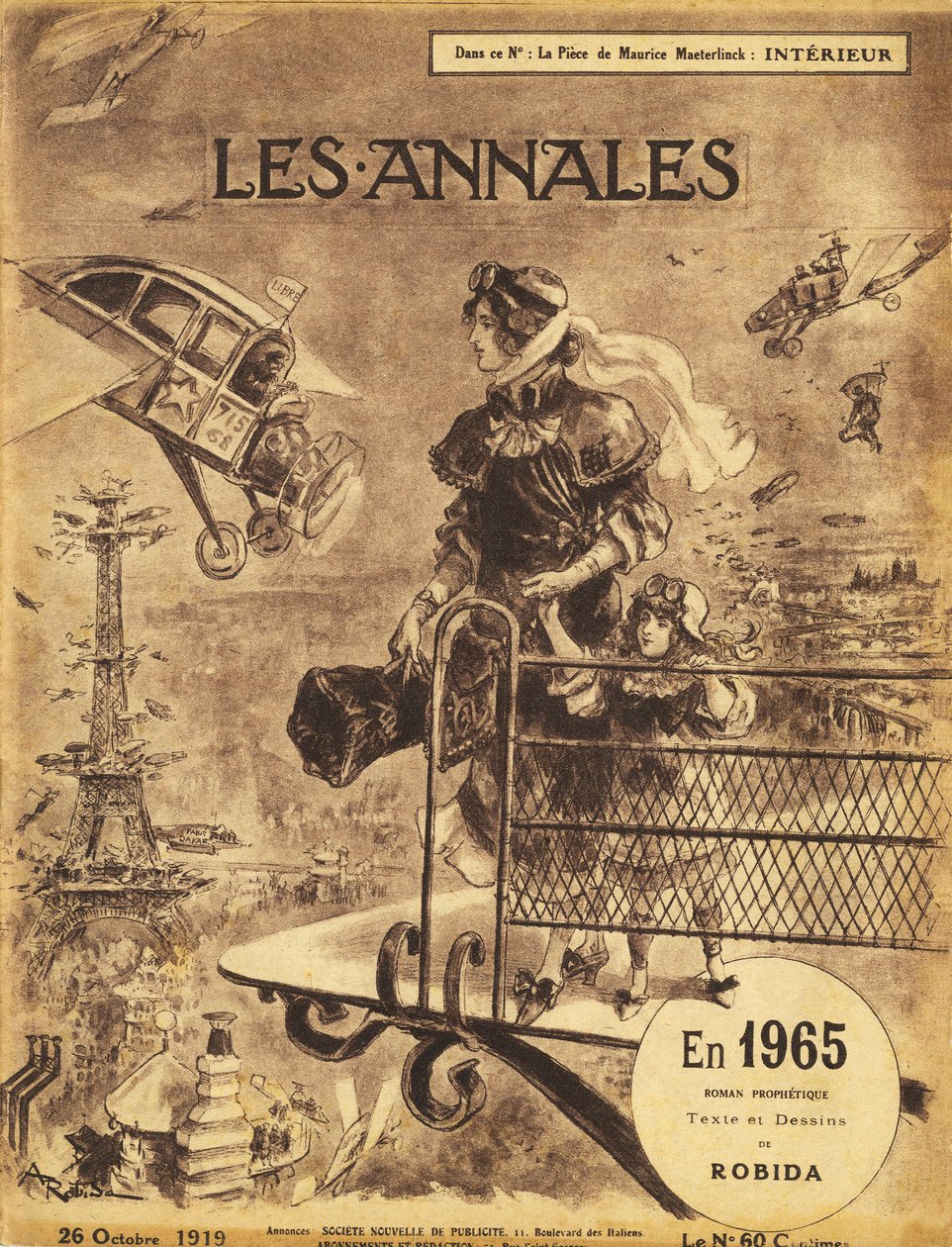 Eerste publicatie van de toekomstroman 