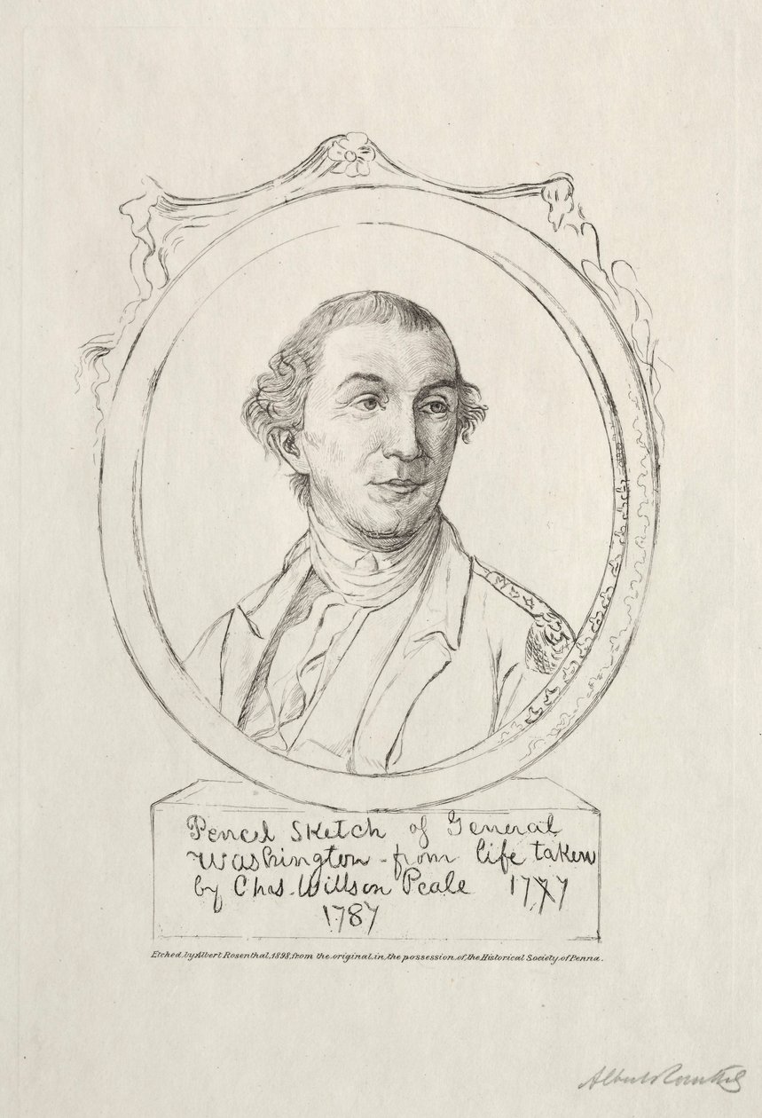 George Washington door Albert Rosenthal