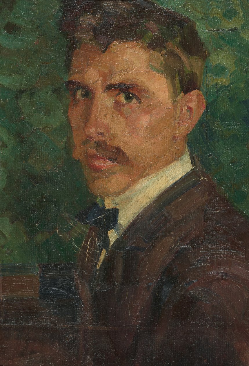 Zelfportret door Albert Weisgerber