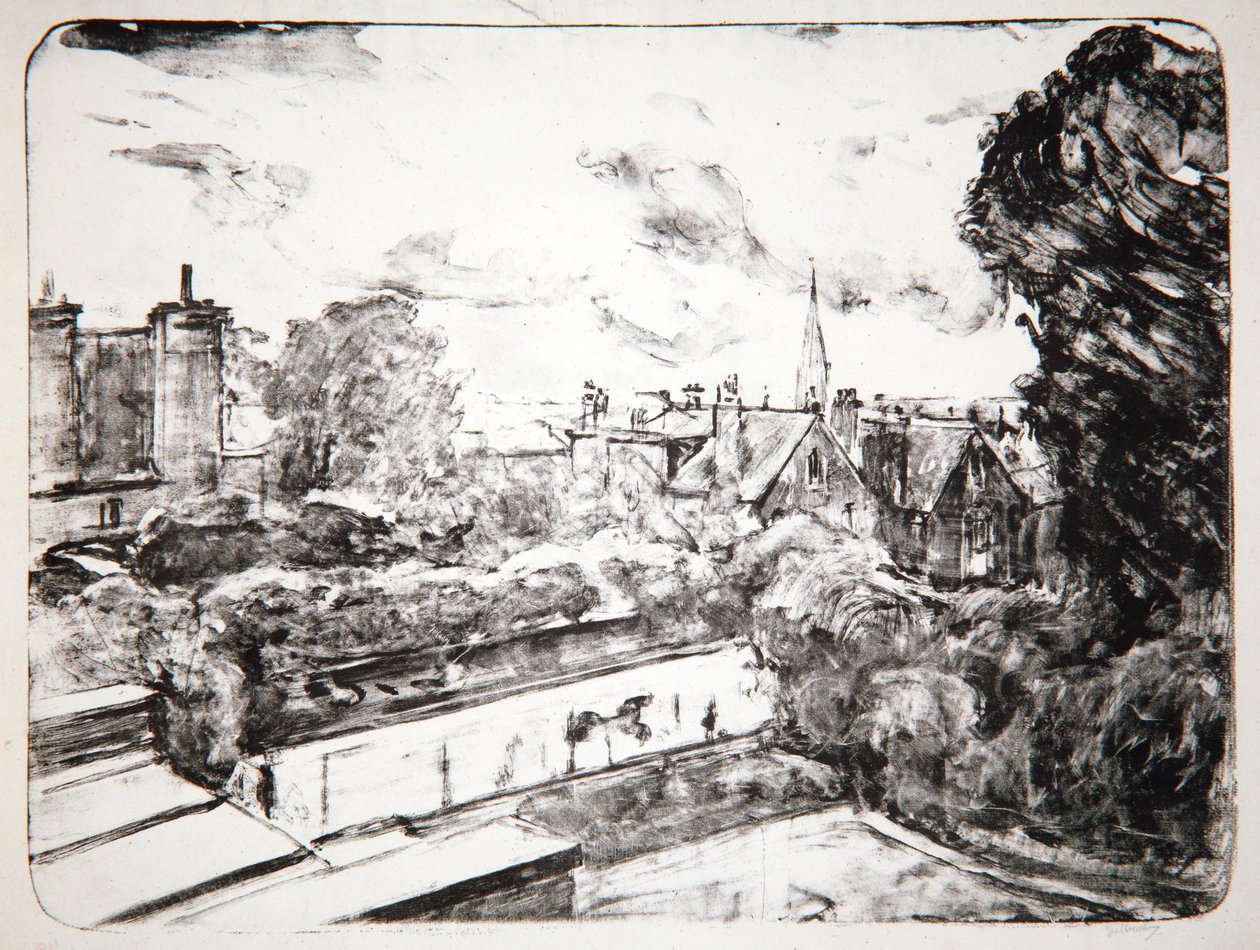 Hampstead, 1916 door Albert de Belleroche