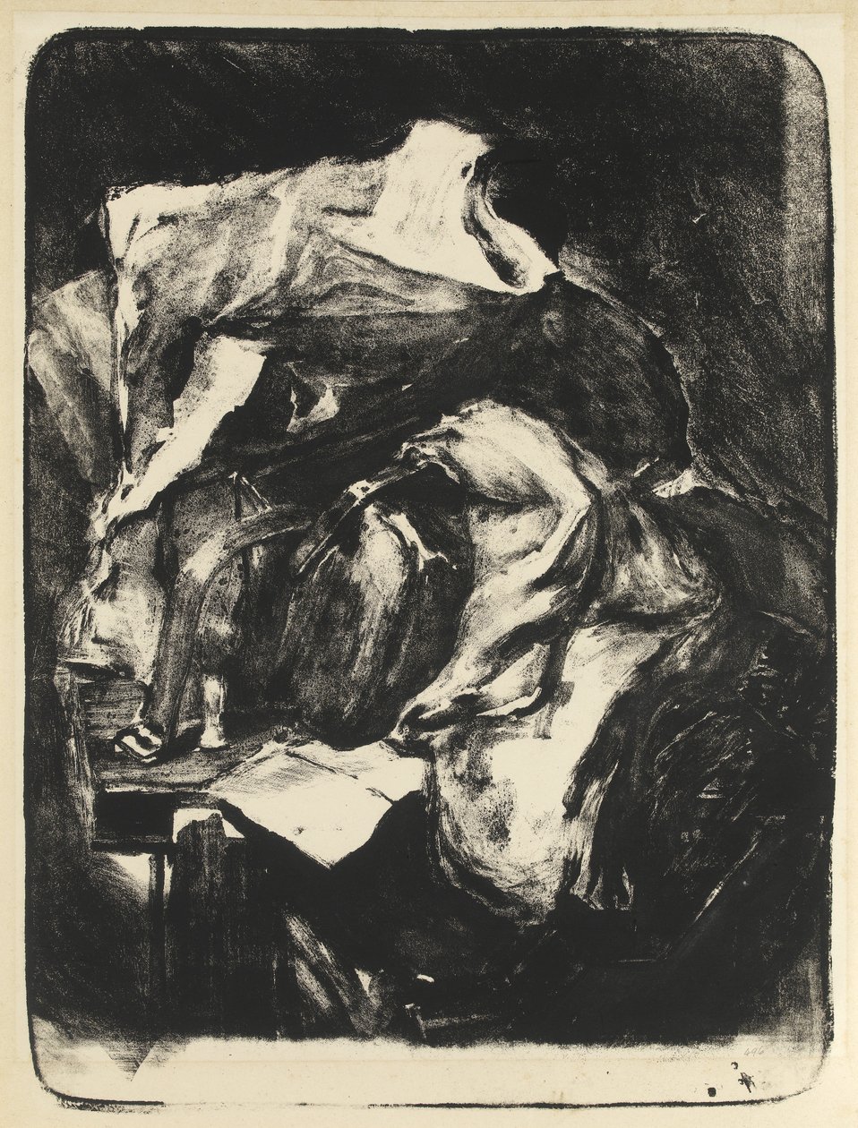 De dokterstas en hoed van Gladstone, ca. 1900 door Albert de Belleroche