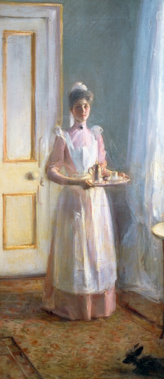 De dienaar, c.1900 door Albert de Belleroche