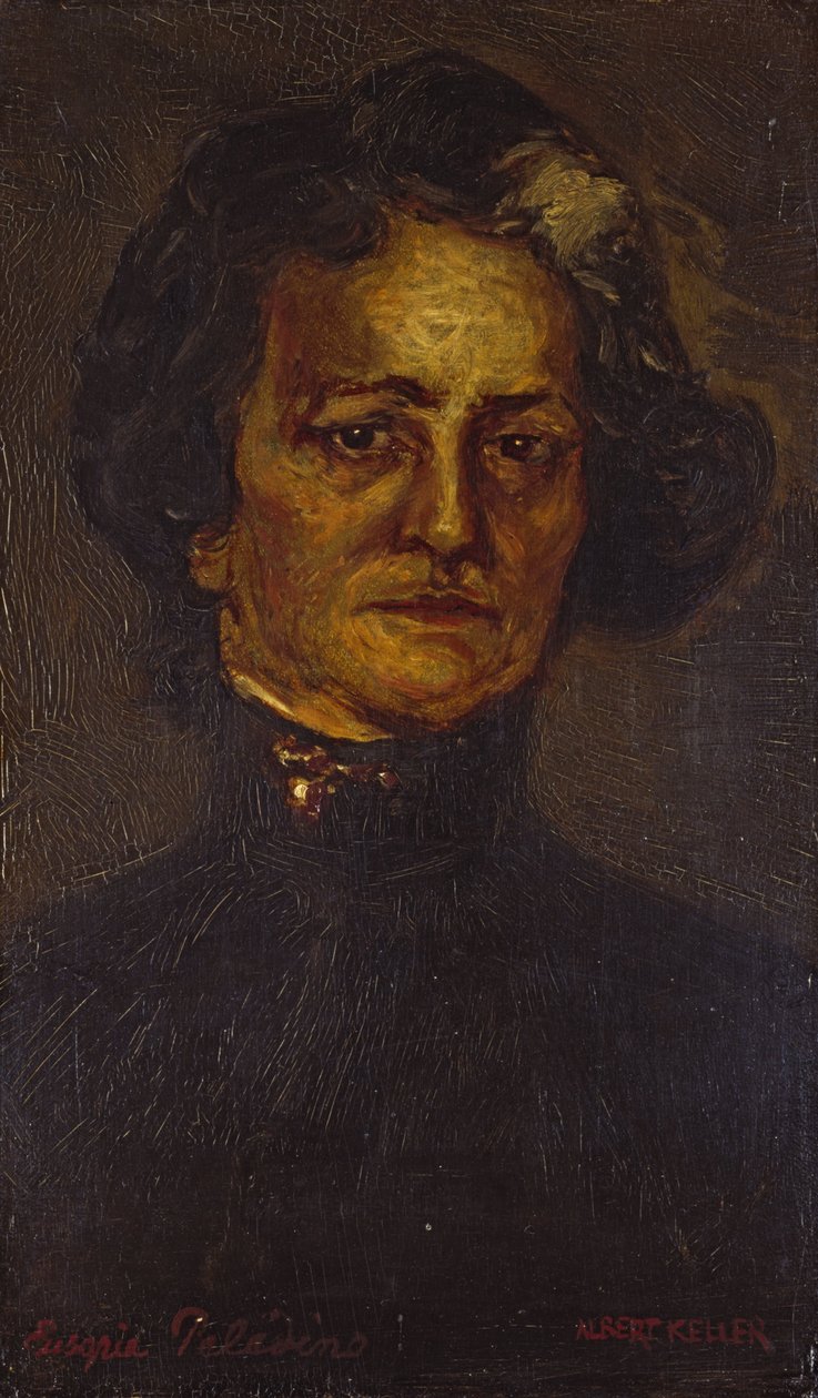 Eusapia Palladino door Albert von Keller