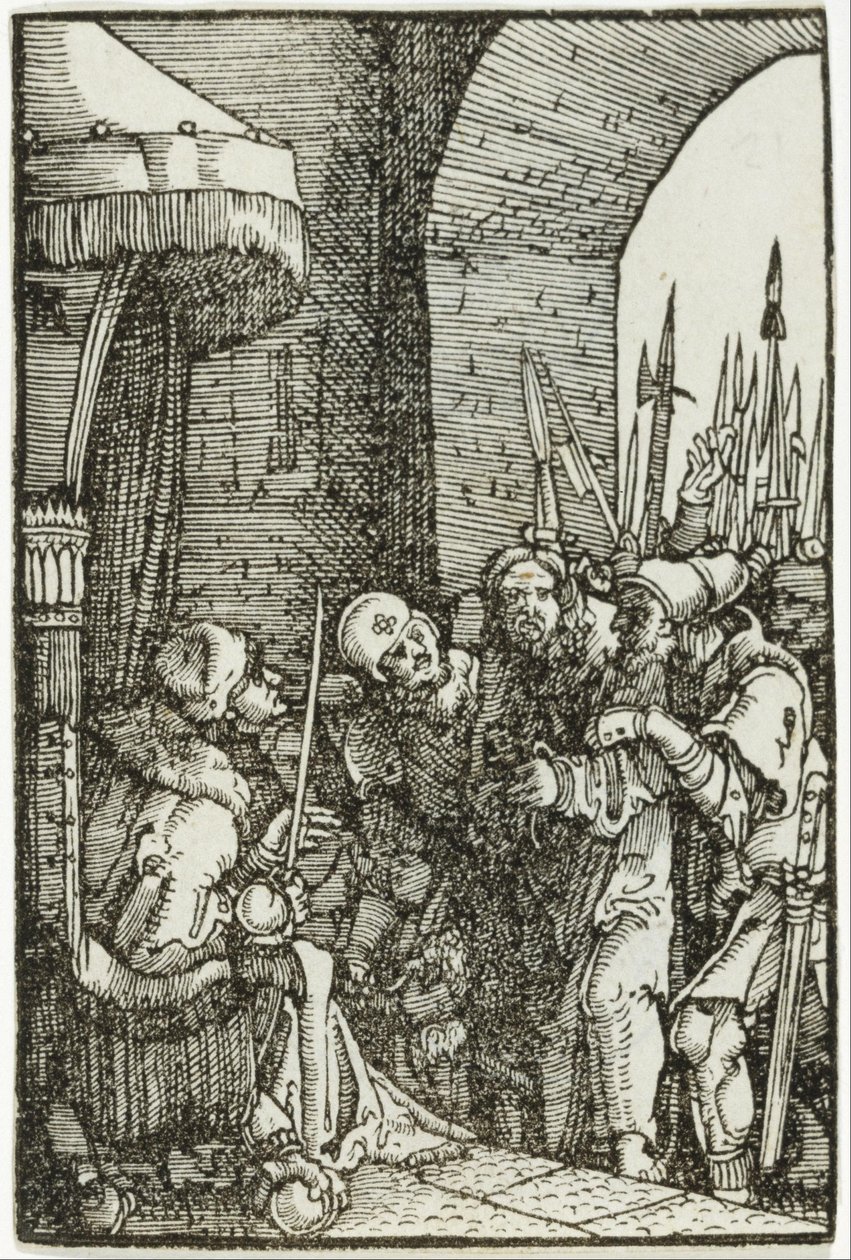 Christus voor Pilatus door Albrecht Altdorfer