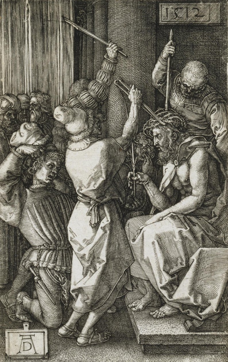 Christus met Doornenkroon door Albrecht Dürer
