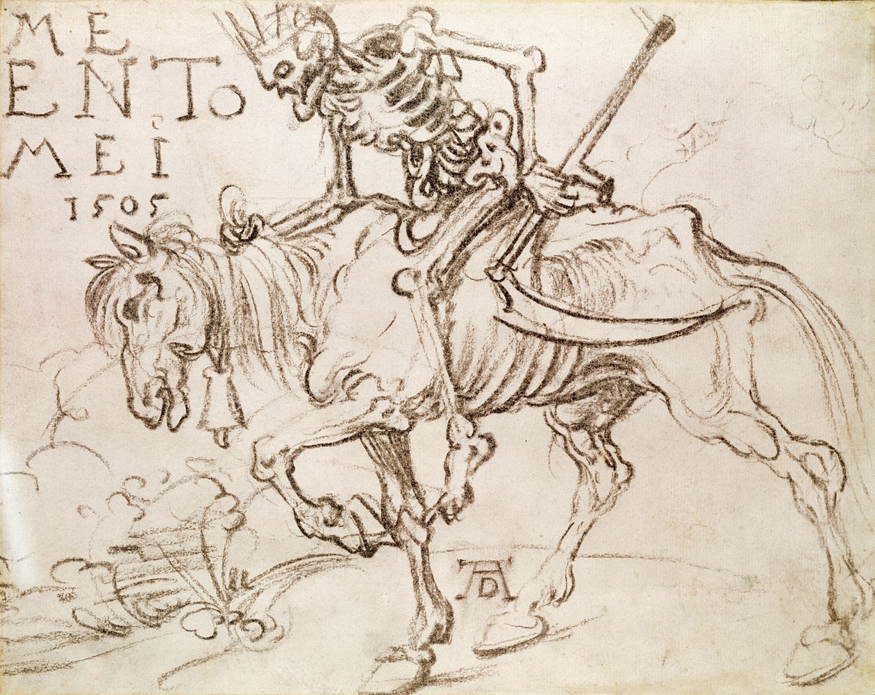De Dood rijdt, 1505 door Albrecht Dürer