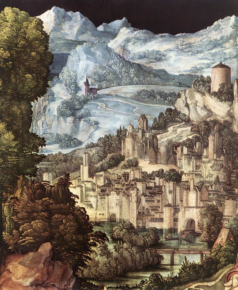 Rouw om Christus door Albrecht Dürer