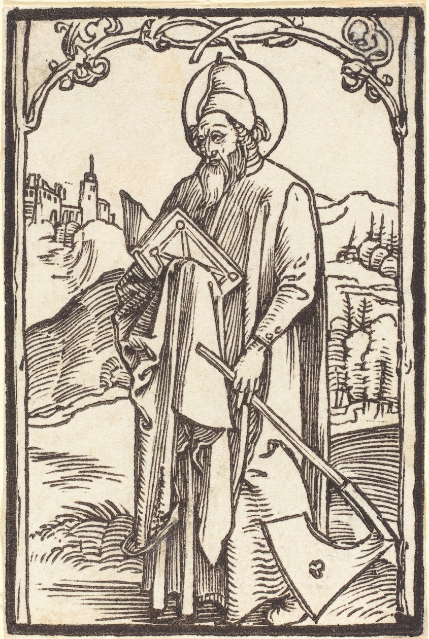 Sint Matthias door Albrecht Dürer