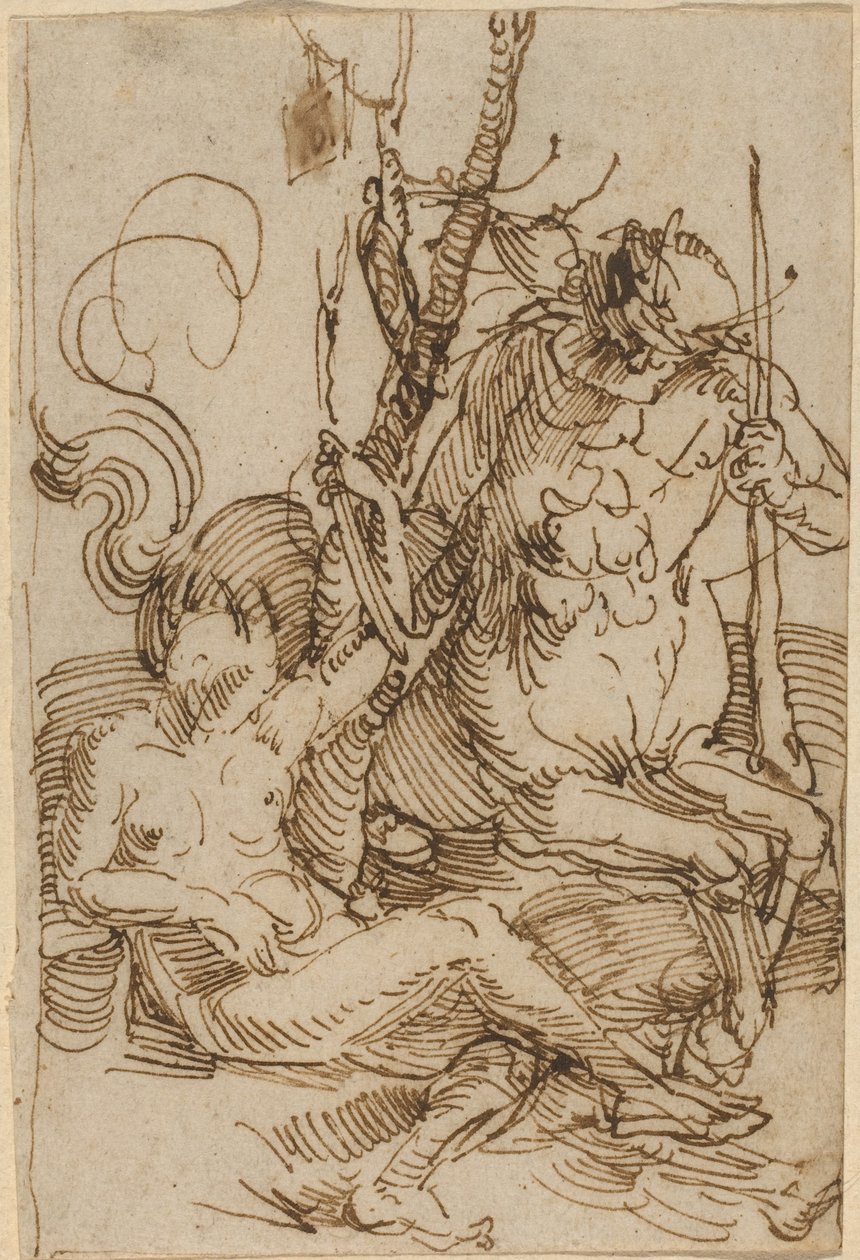 De centaurfamilie door Albrecht Dürer