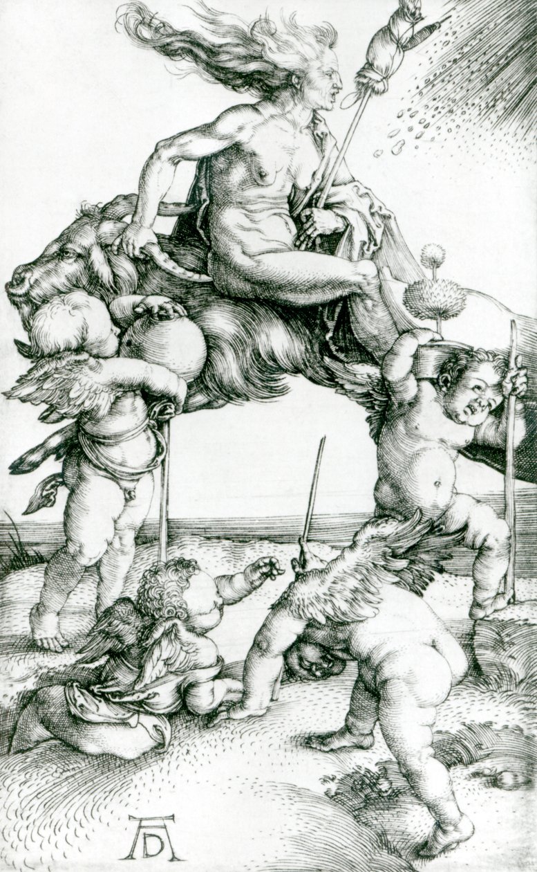 Heks door Albrecht Dürer