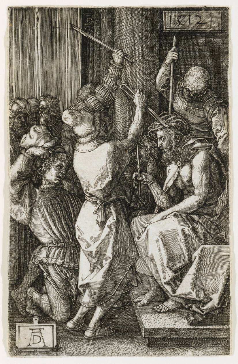 Christus met Doornenkroon door Albrecht Dürer