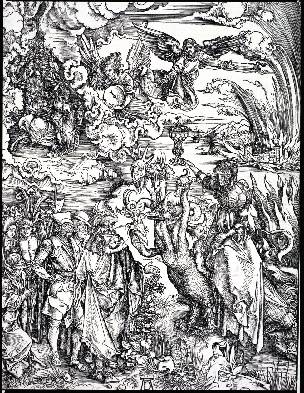 De openbaring van St. Johannes de Goddelijke of de Apocalyps door Albrecht Dürer