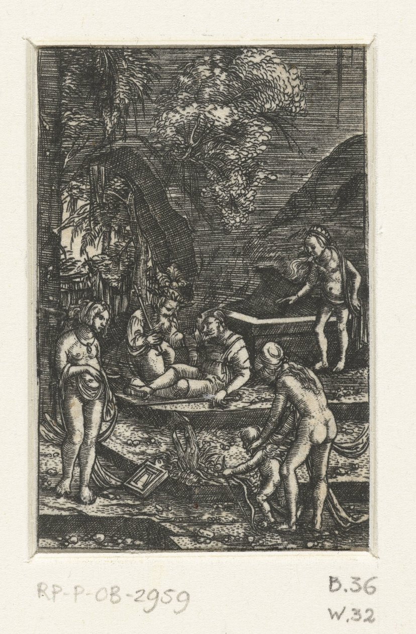 Droom van Paris door Albrecht Altdorfer