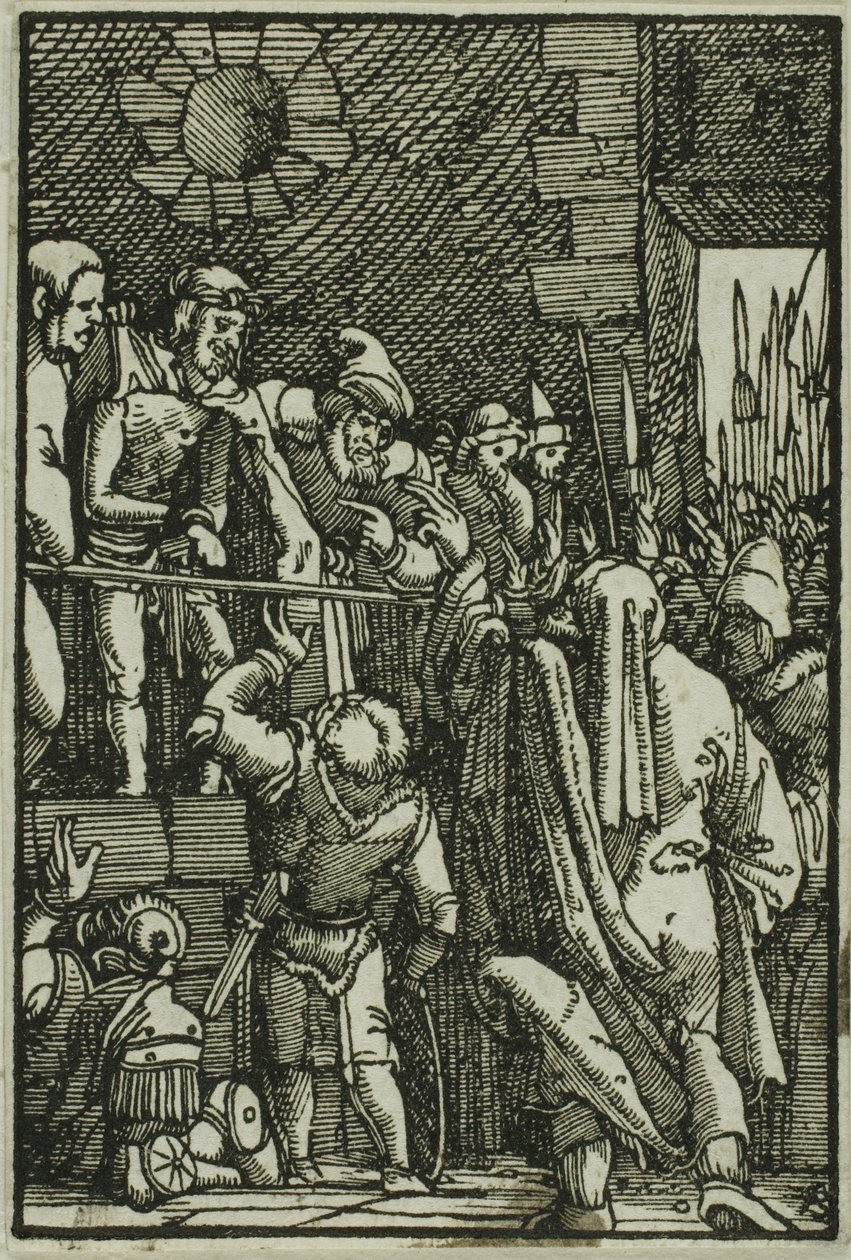 Ecce Homo, uit De val en verlossing van de mens door Albrecht Altdorfer