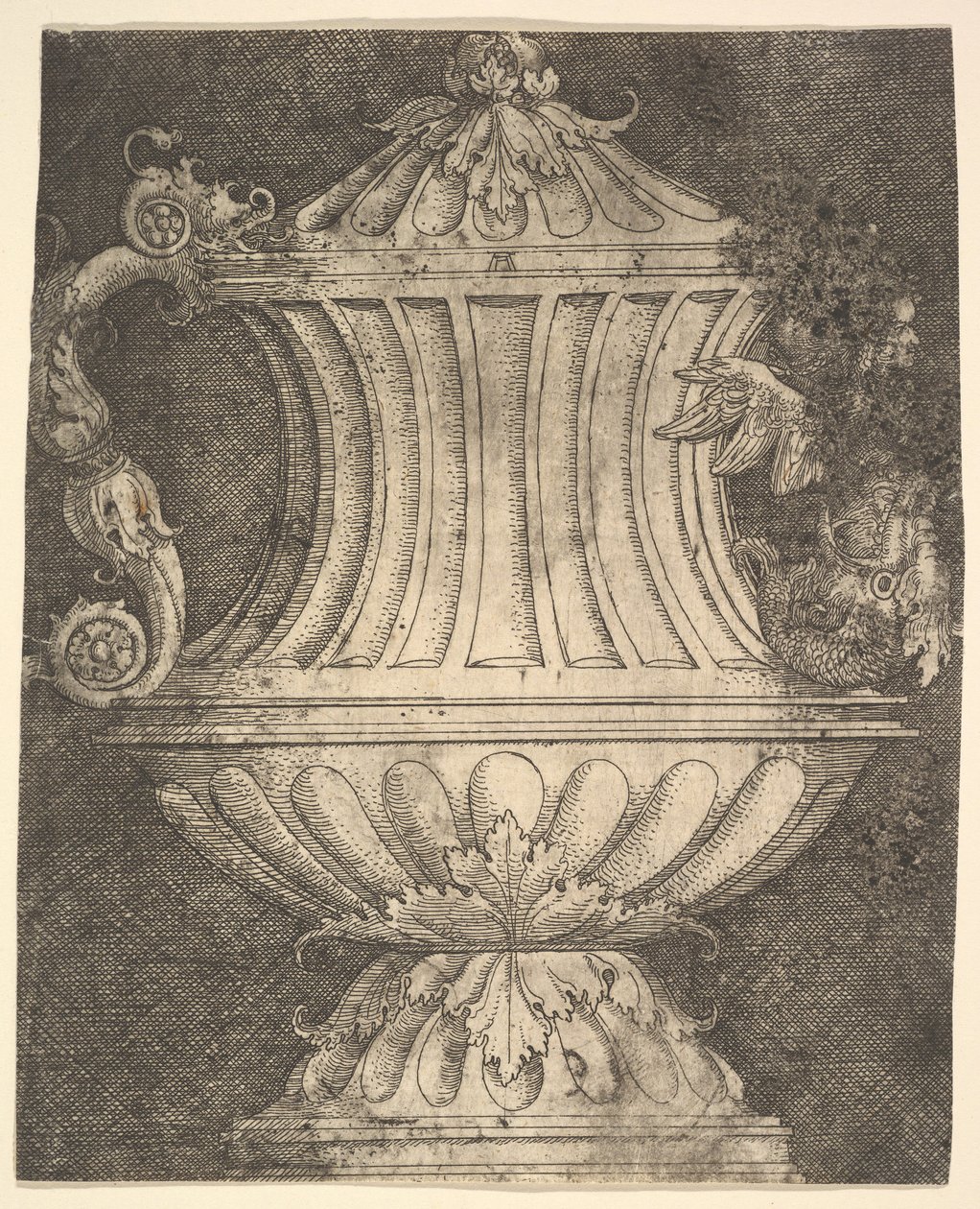Kan met een sirene door Albrecht Altdorfer