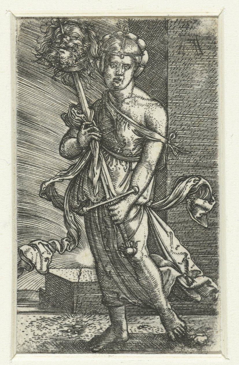 Judith met het hoofd van Holofernes door Albrecht Altdorfer
