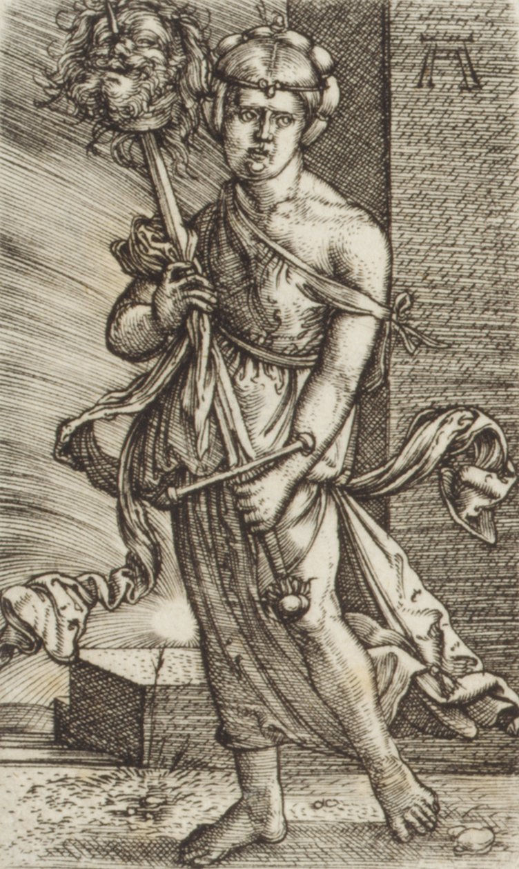 Judith met het hoofd van Holofernes door Albrecht Altdorfer