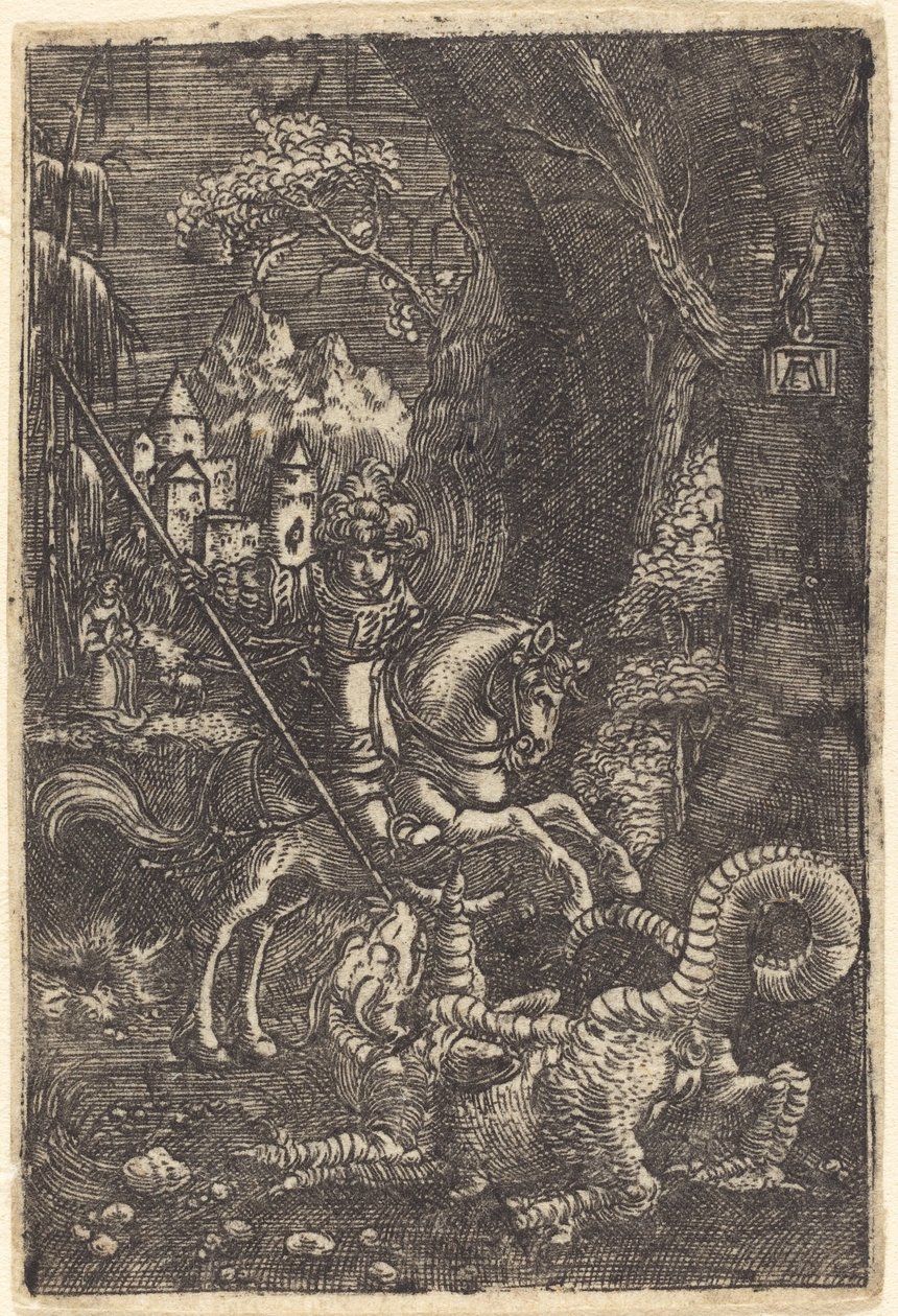 Sint Joris door Albrecht Altdorfer