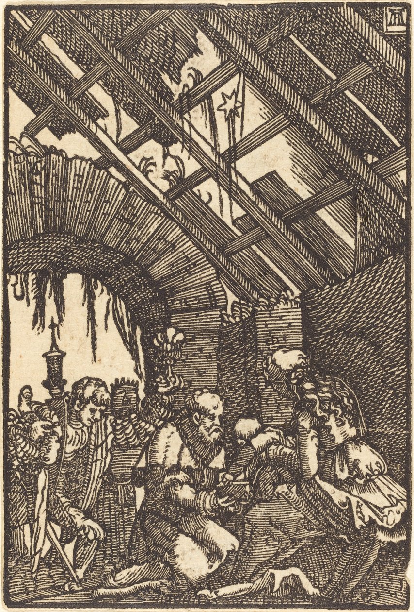 De Aanbidding der Wijzen door Albrecht Altdorfer