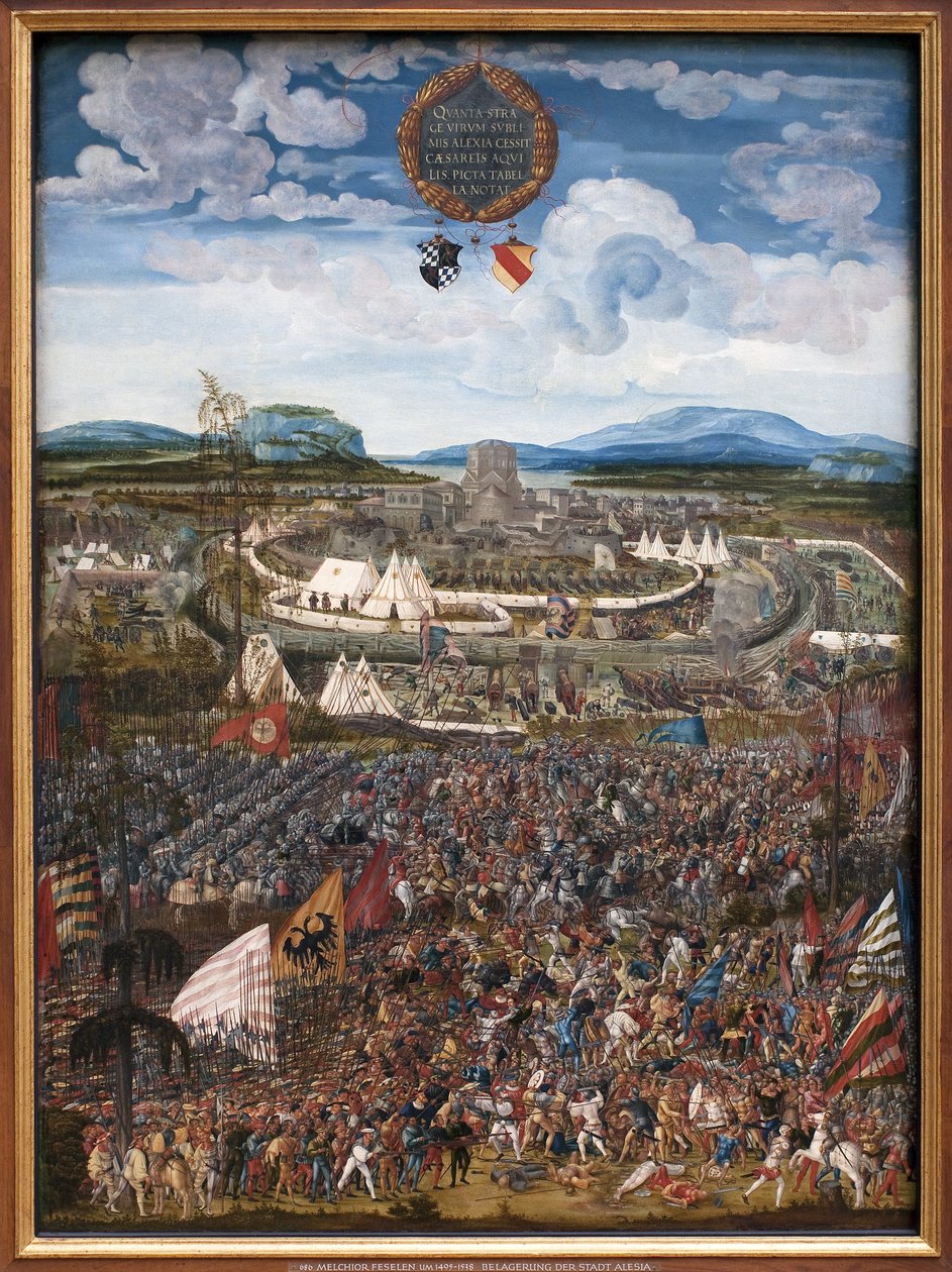 De Slag bij Alexander door Albrecht Altdorfer