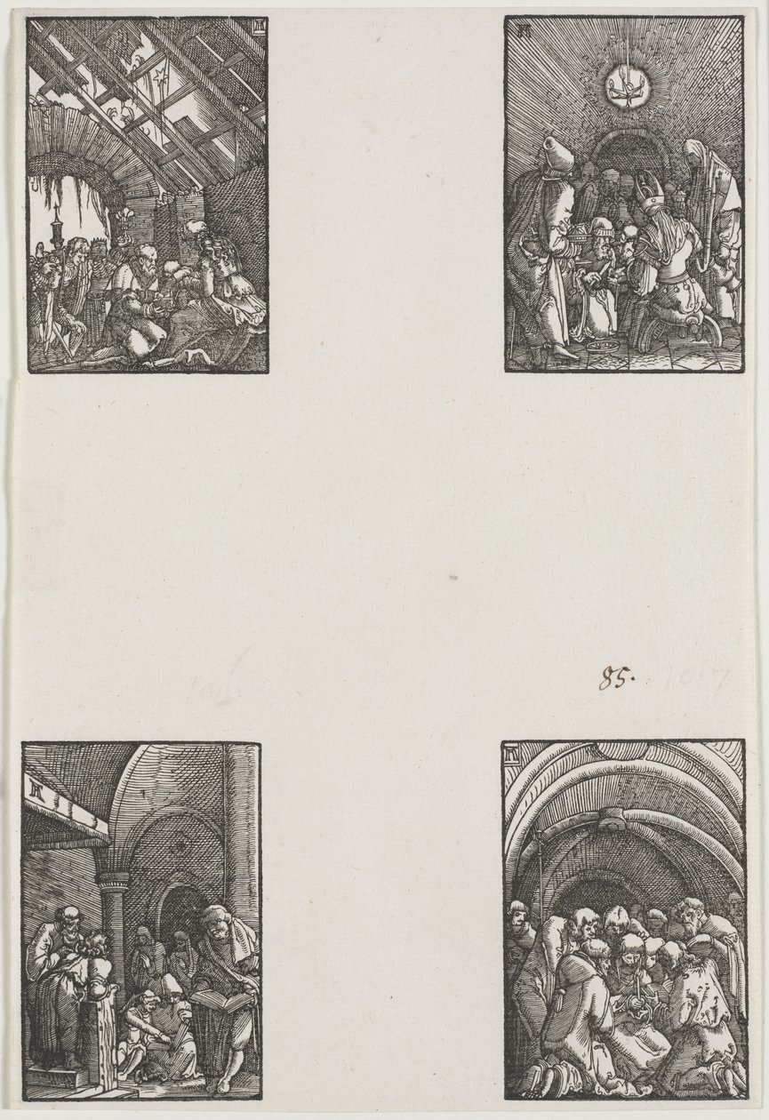 De Val en Verlossing van de Mens door Albrecht Altdorfer