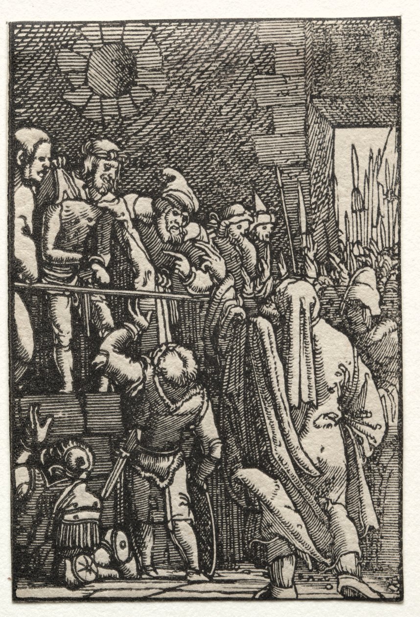 De Val en Verlossing van de Mens: Ecce Homo door Albrecht Altdorfer