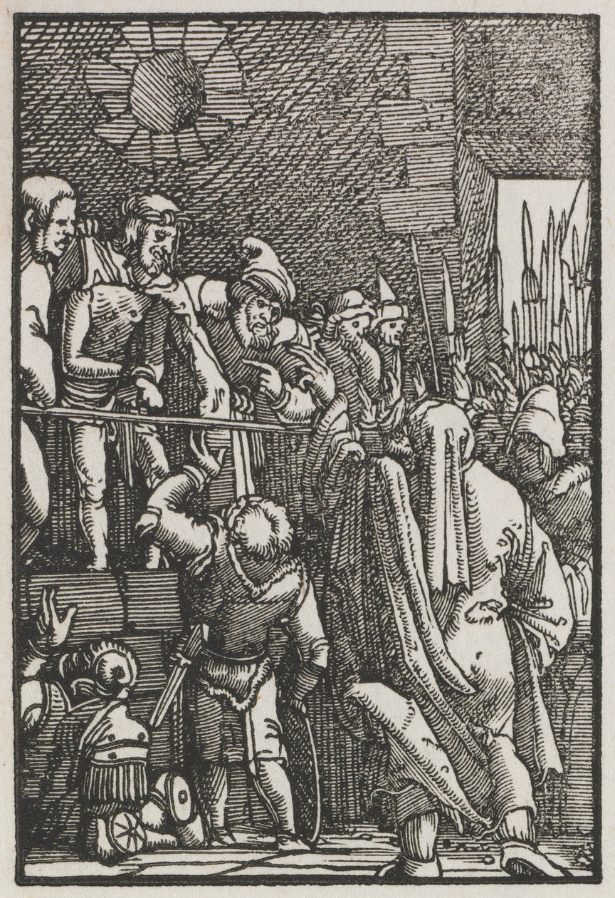 De Val en Verlossing van de Mens: Ecco Homo door Albrecht Altdorfer