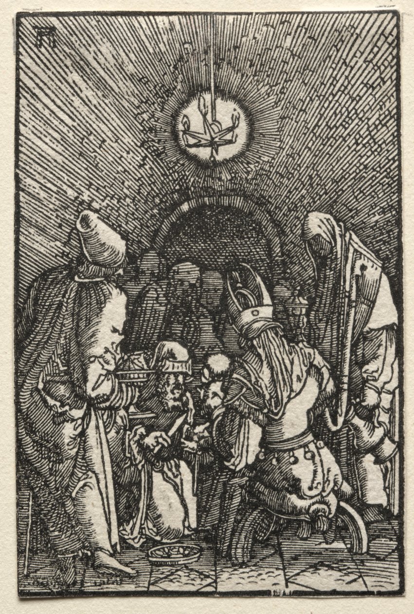 De val en verlossing van de mens: De besnijdenis door Albrecht Altdorfer