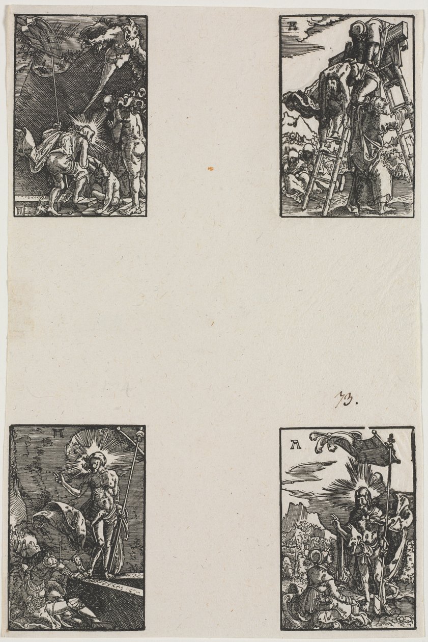 De Val en Verlossing van de Mens, ca. 1515 door Albrecht Altdorfer