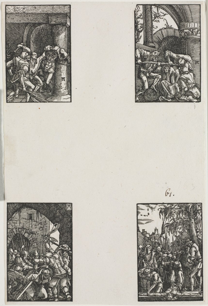 De val en verlossing van de mens, c. 1515 door Albrecht Altdorfer