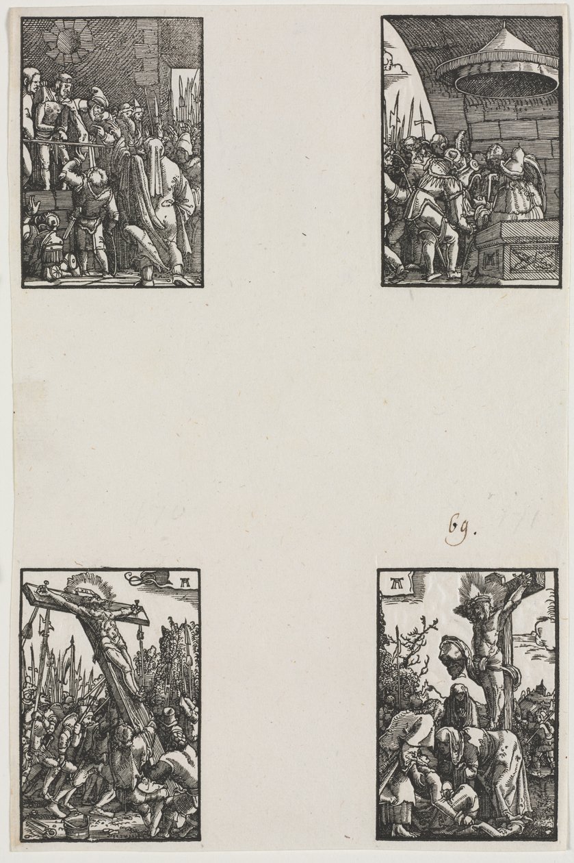 De Val en Verlossing van de Mens, ca. 1515 door Albrecht Altdorfer