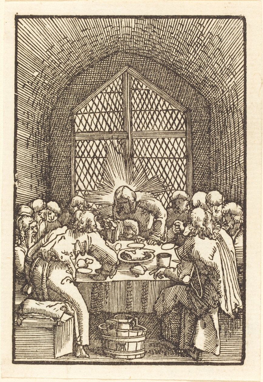 Het Laatste Avondmaal door Albrecht Altdorfer