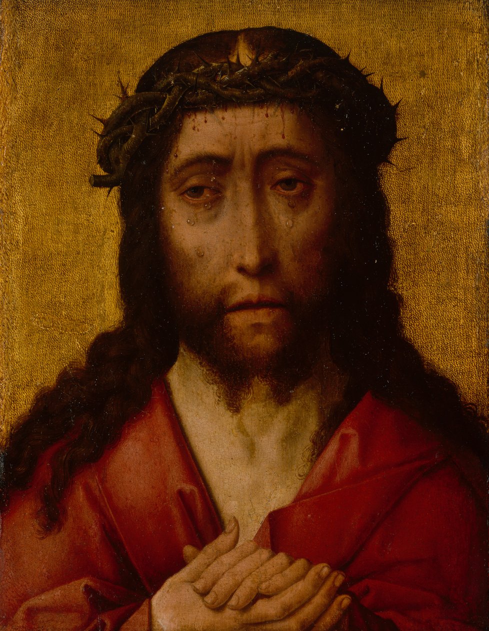 Christus de Man van Smarten door Albrecht Bouts