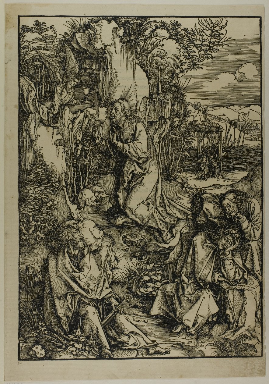 Agonie in de Tuin, uit De Grote Passie door Albrecht Dürer