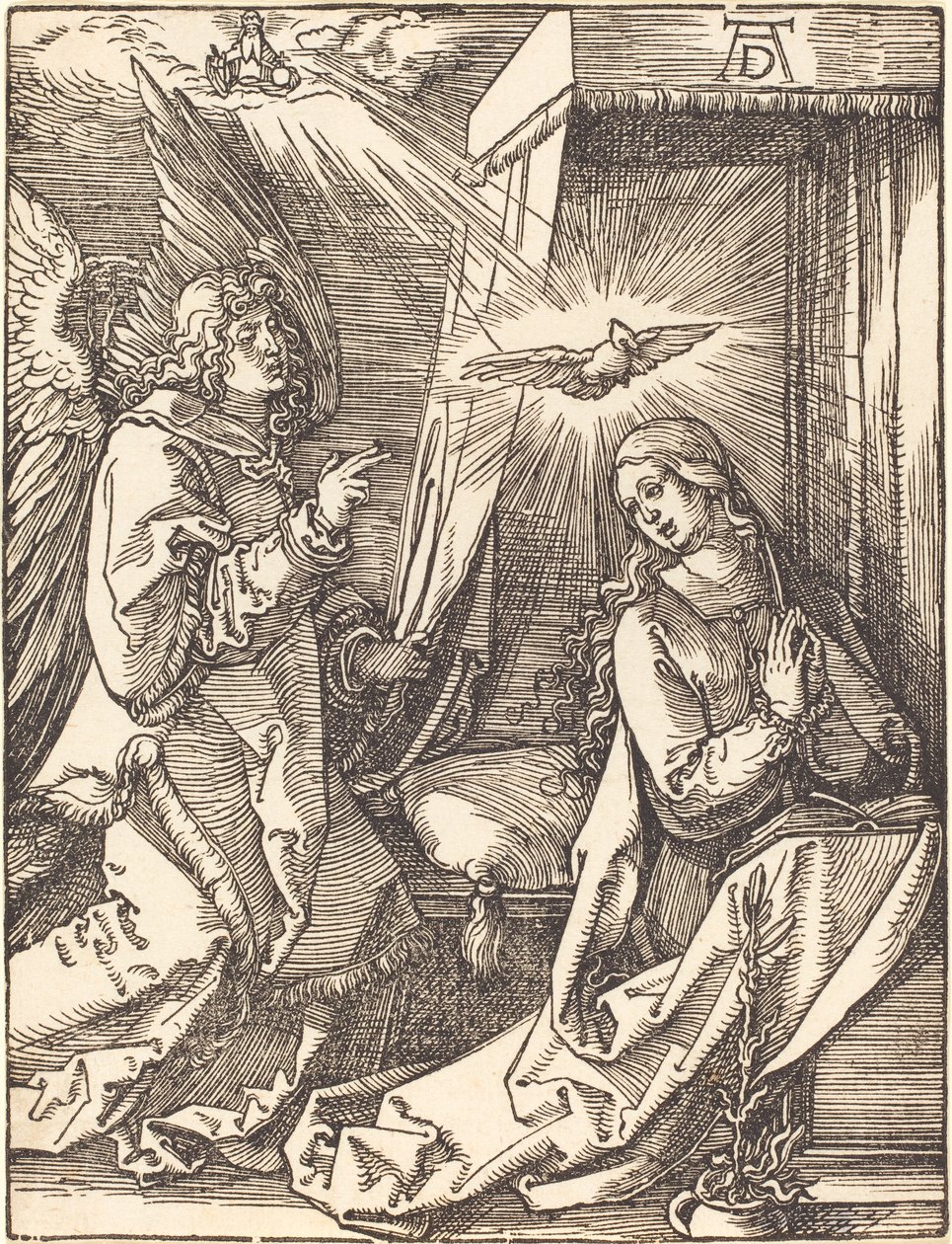 Annunciatie door Albrecht Dürer