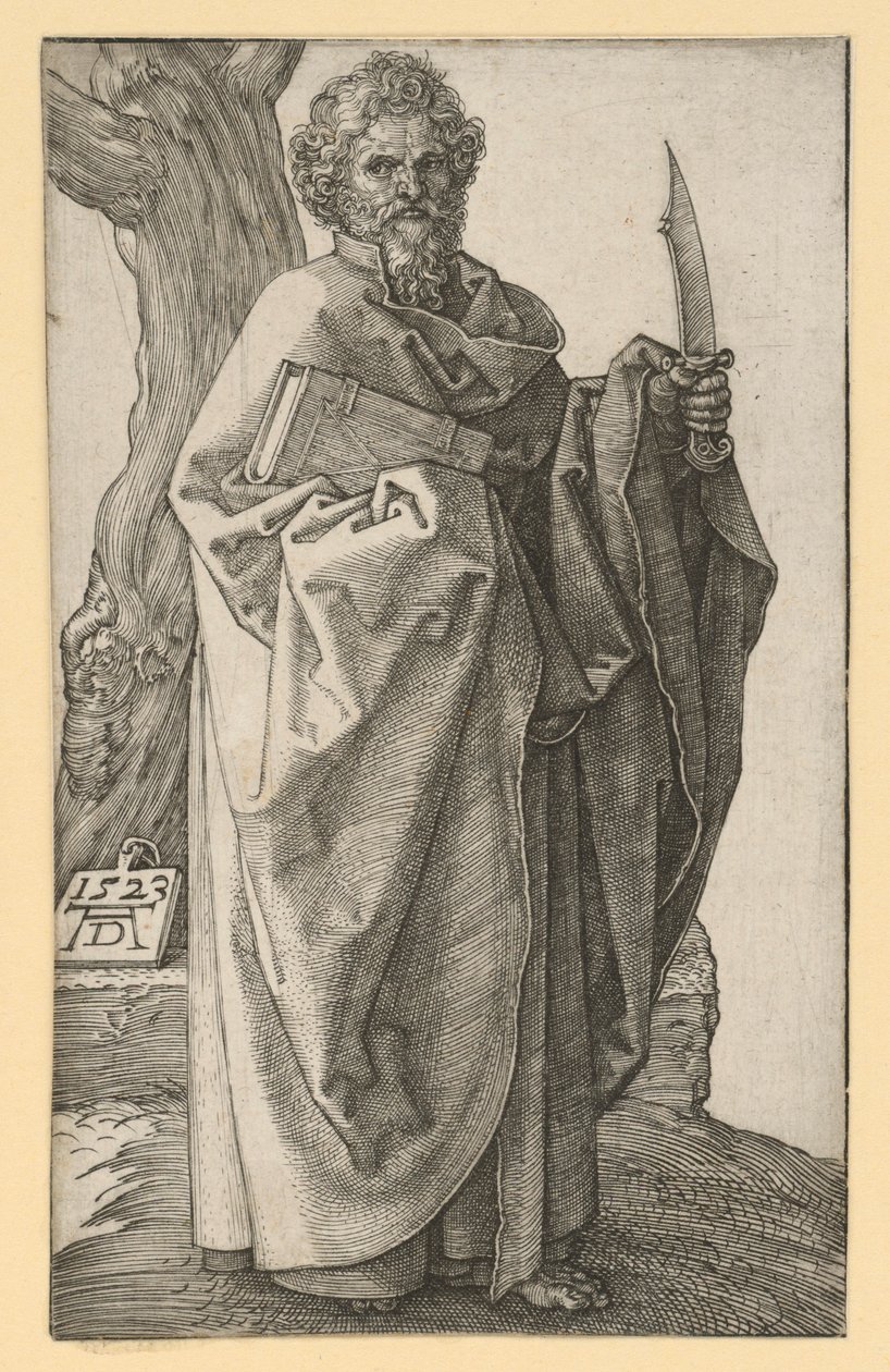 Apostel Bartholomeüs door Albrecht Dürer