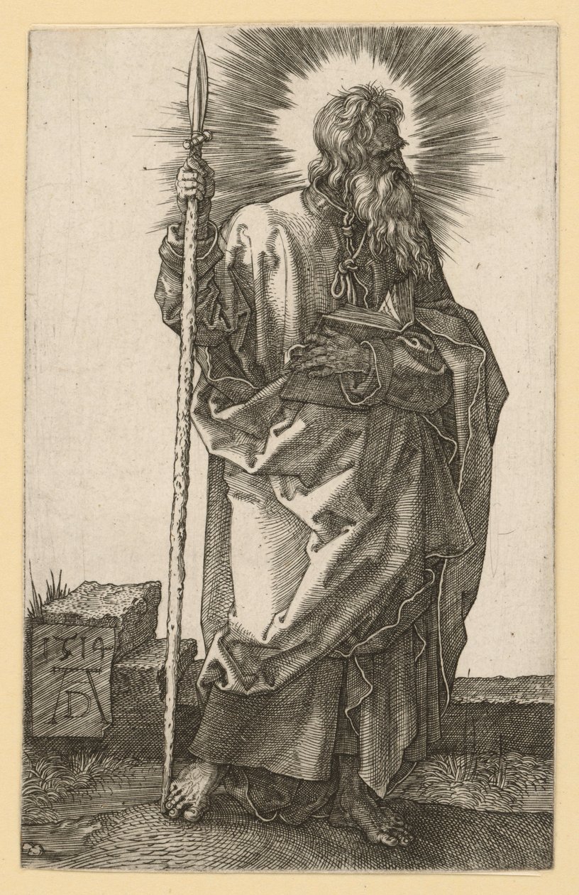 Apostel Thomas door Albrecht Dürer