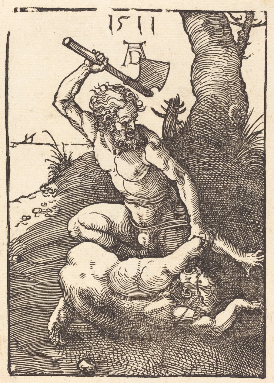 Kaïn doodt Abel, 1511 door Albrecht Dürer