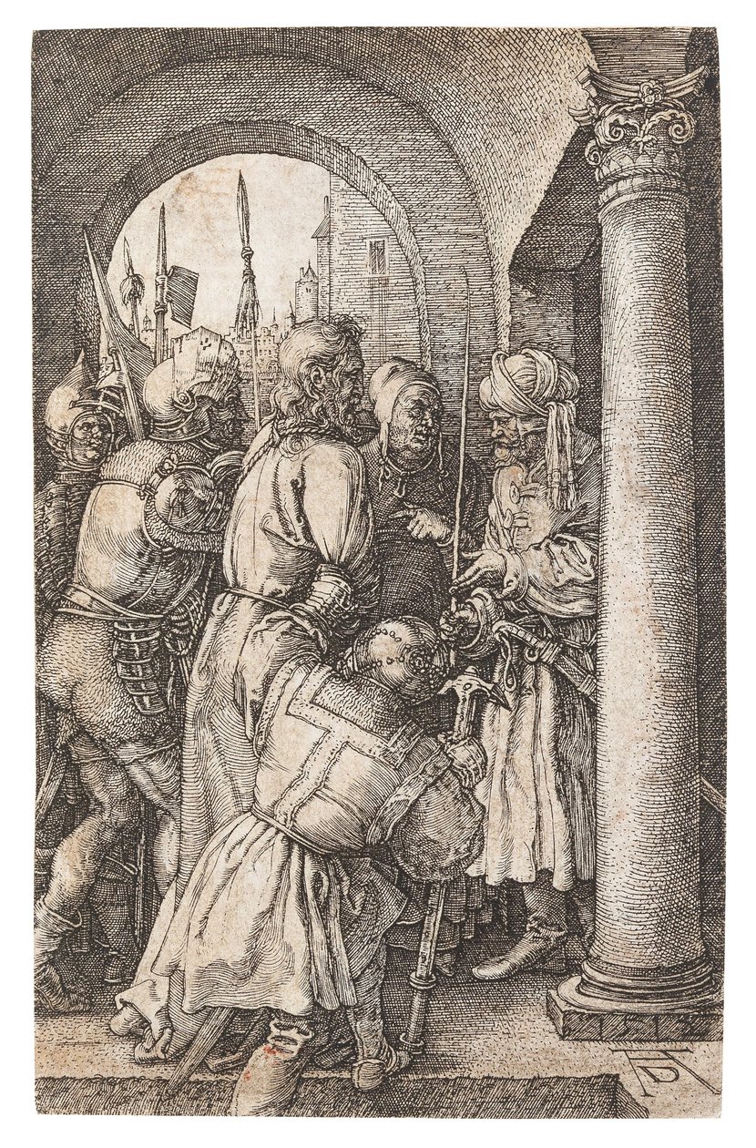 Christus voor Pilatus, 1512 door Albrecht Dürer