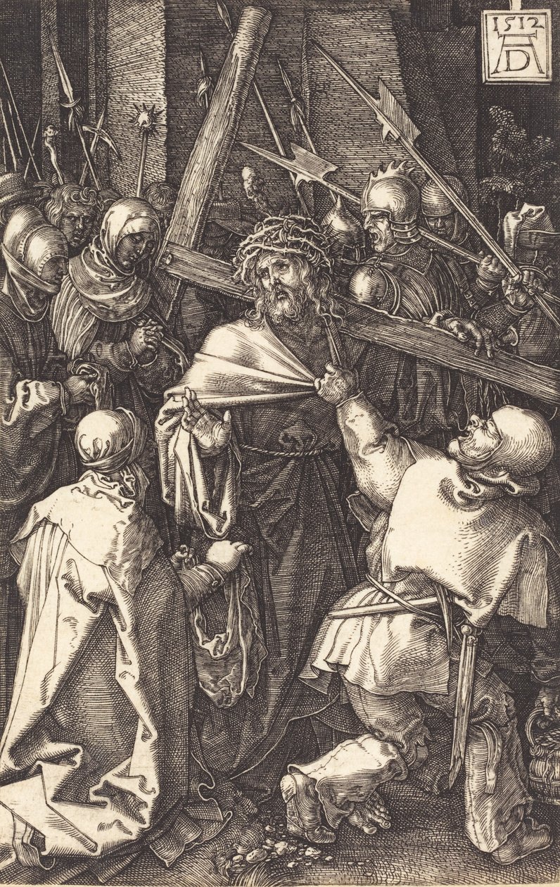 Christus draagt het kruis, 1512 door Albrecht Dürer