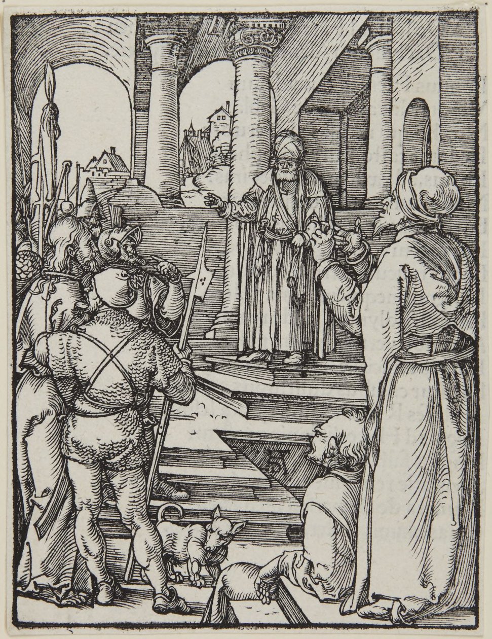 Christus voor Pilatus door Albrecht Dürer