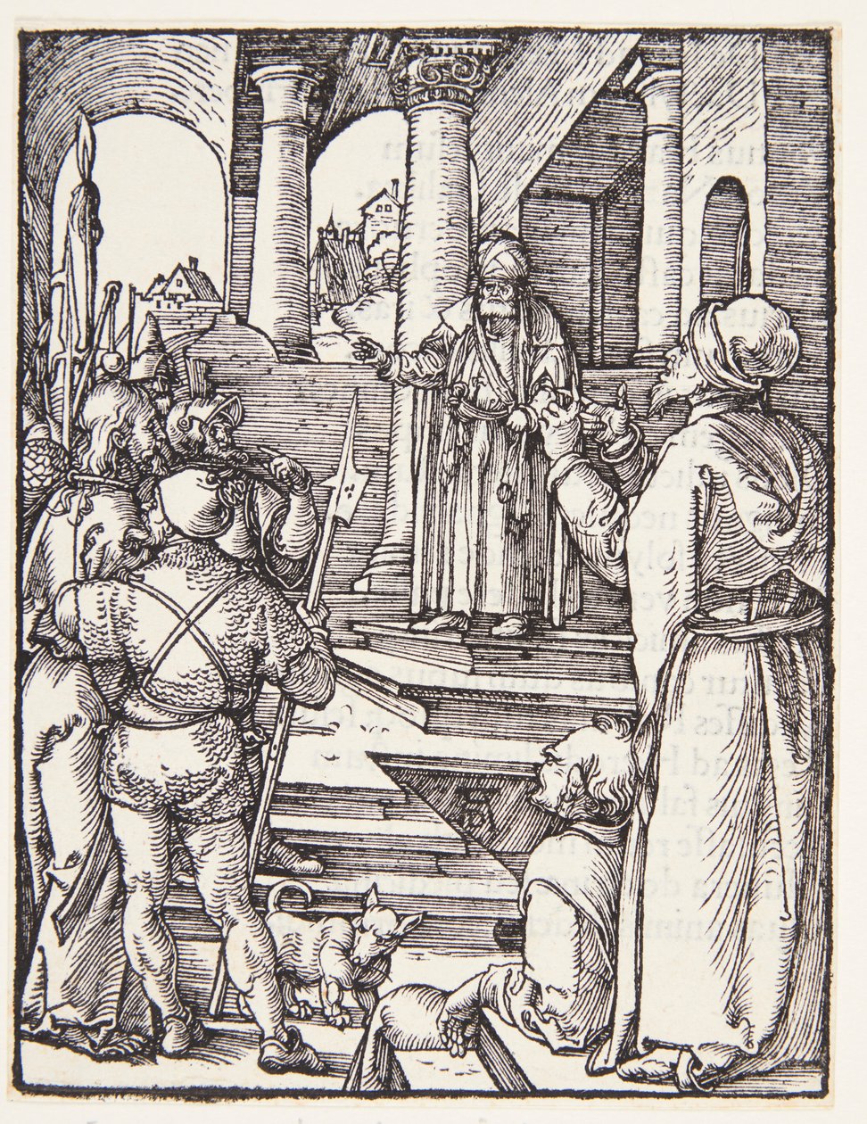 Christus voor Pilatus door Albrecht Dürer