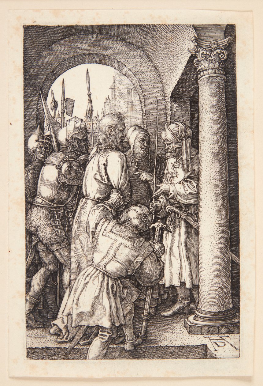 Christus voor Pilatus door Albrecht Dürer