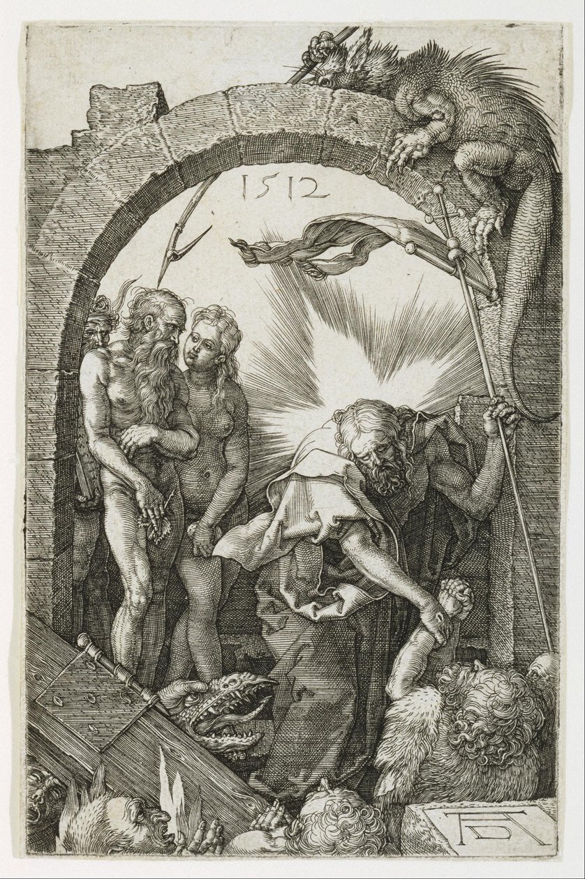 Christ in Limbo door Albrecht Dürer