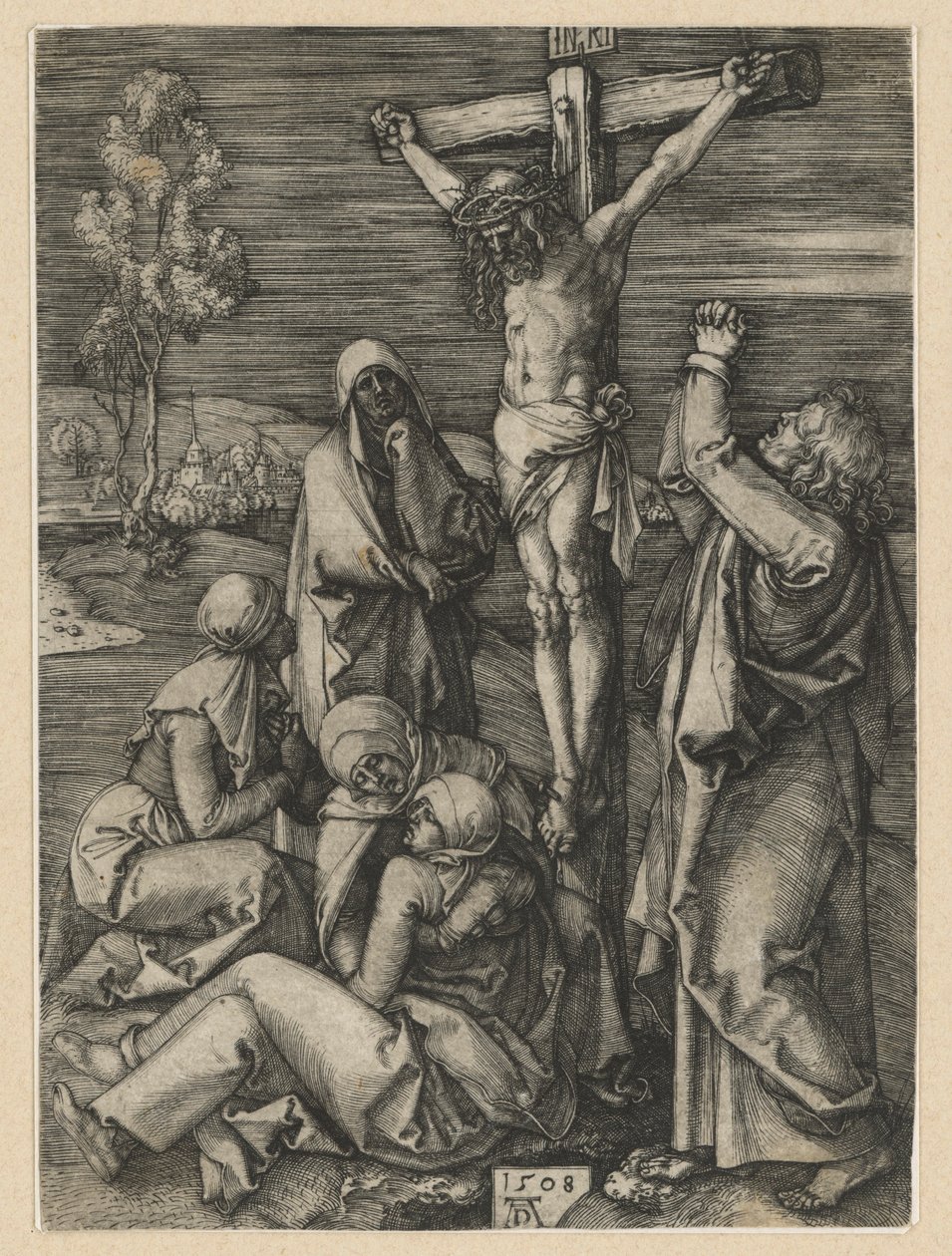 Christus aan het kruis door Albrecht Dürer